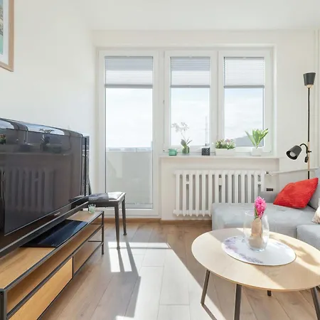 Sloneczny Z Pieknym Widokiem, Balkon & Parking By Renters *