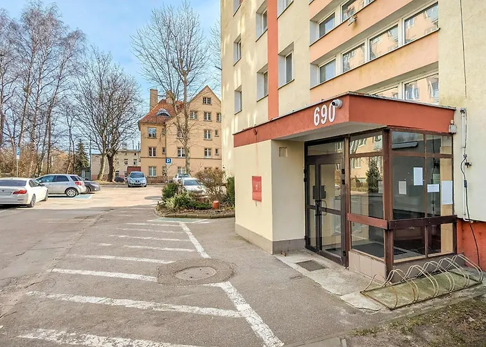 Sloneczny Z Pieknym Widokiem, Balkon & Parking By Renters 아파트