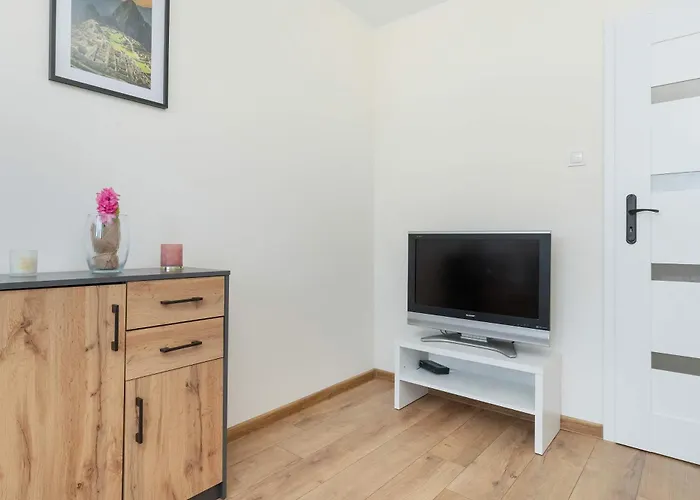 아파트 Sloneczny Z Pieknym Widokiem, Balkon & Parking By Renters *