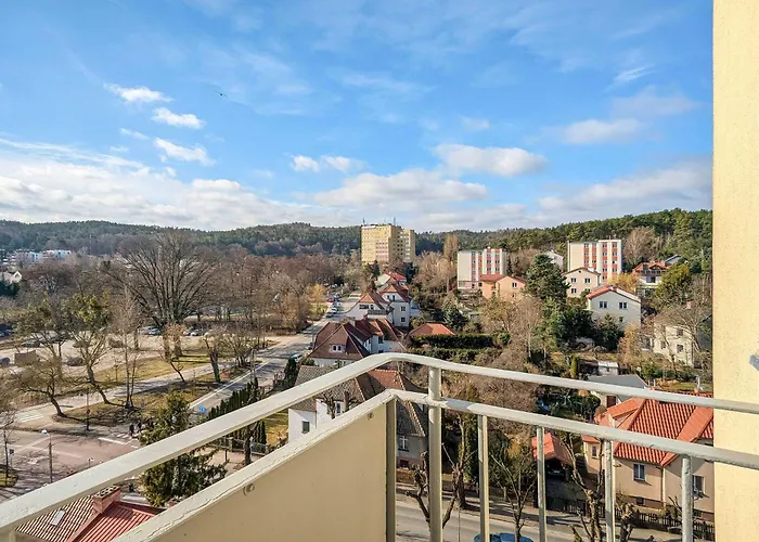 Sloneczny Z Pieknym Widokiem, Balkon & Parking By Renters 아파트